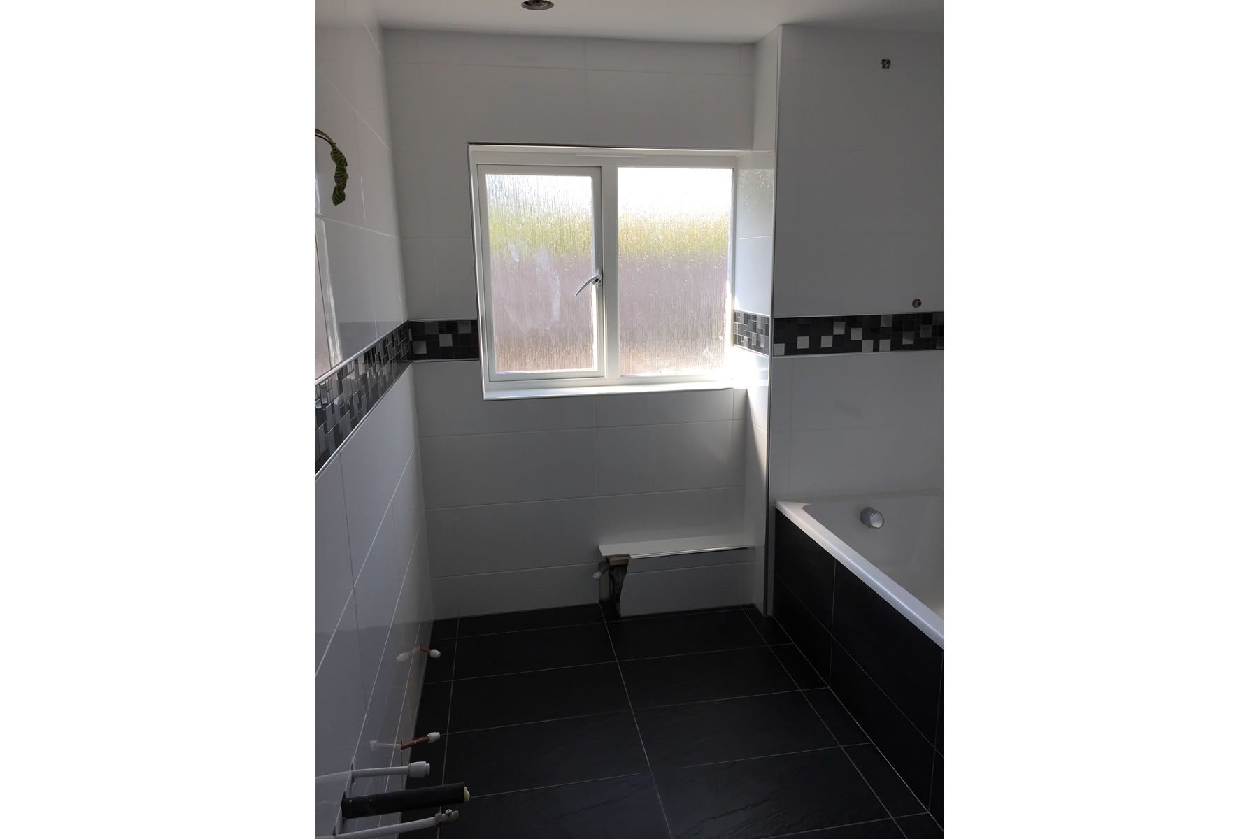 bathroom tiling