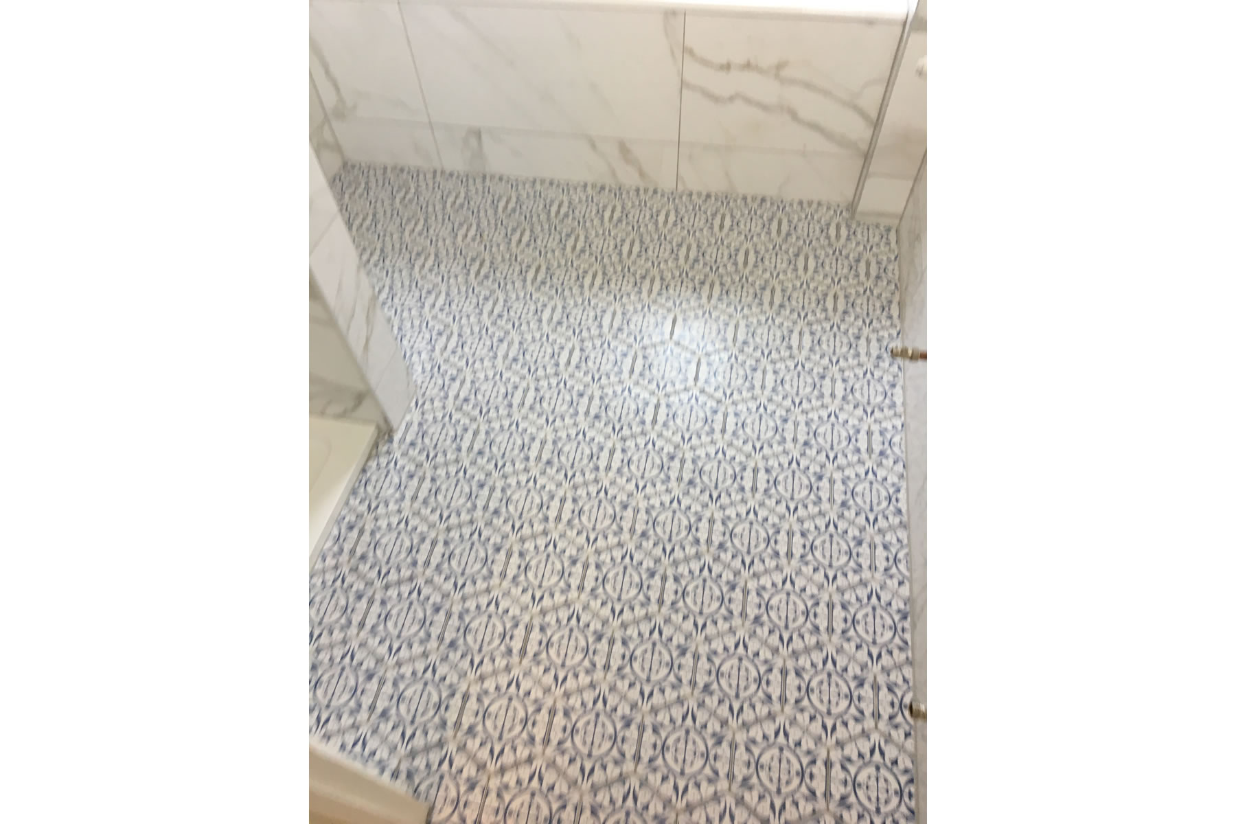bathroom tiling