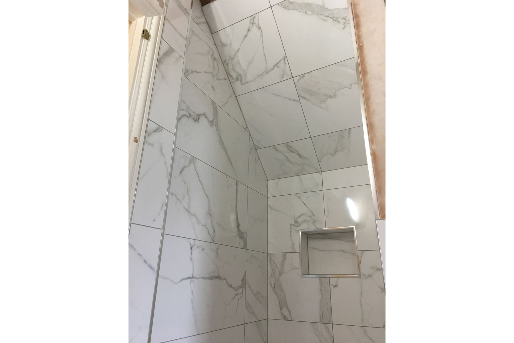 bathroom tiling