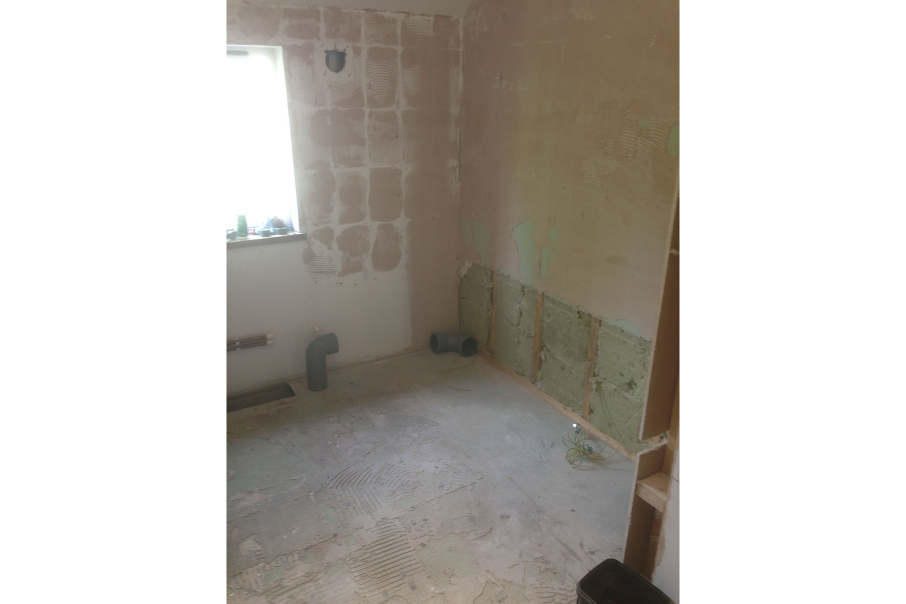 bathroom tiling