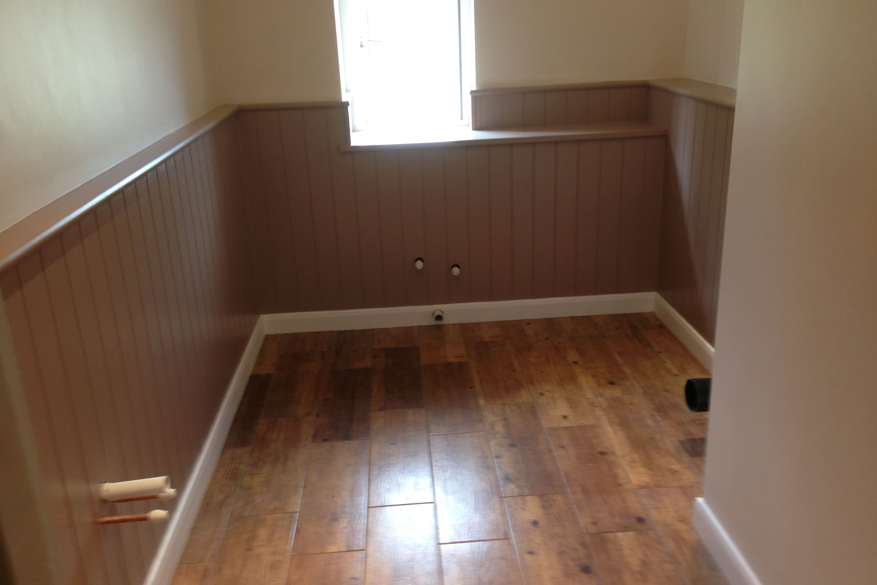 bathroom tiling
