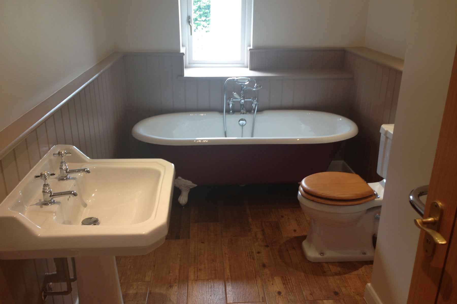 bathroom tiling