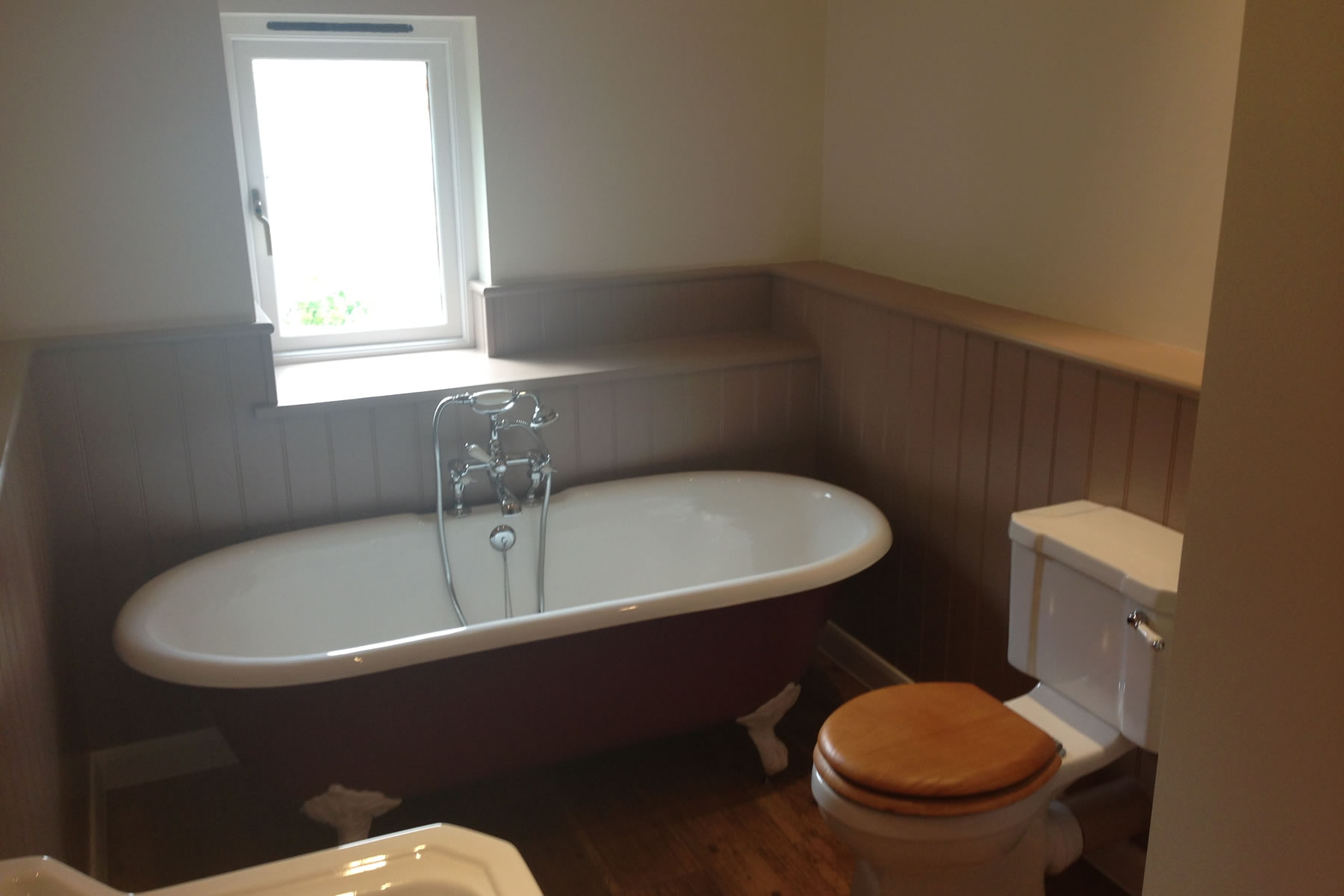 bathroom tiling