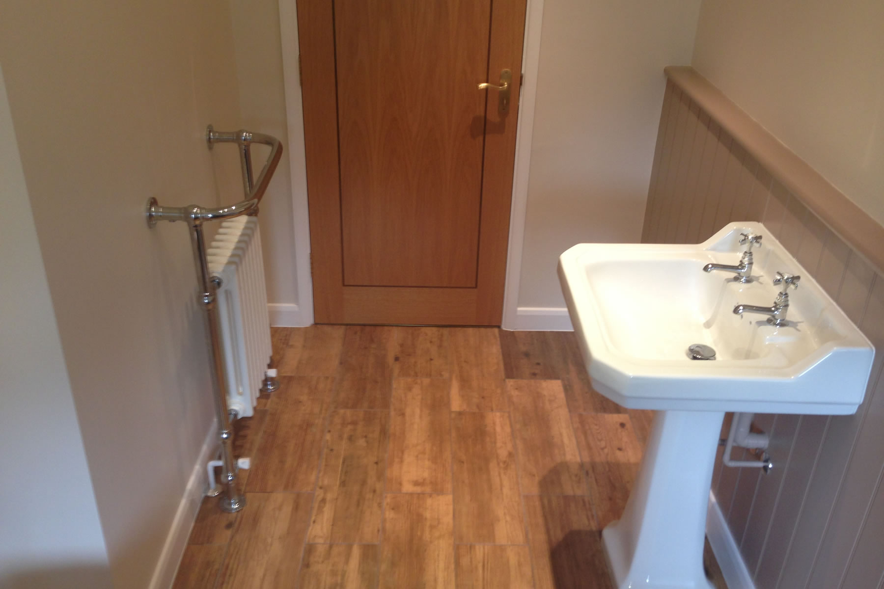 bathroom tiling