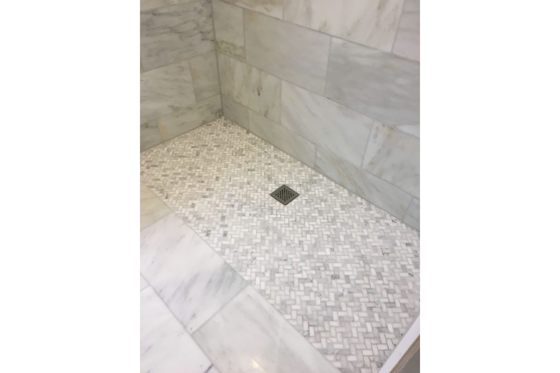 bathroom tiling