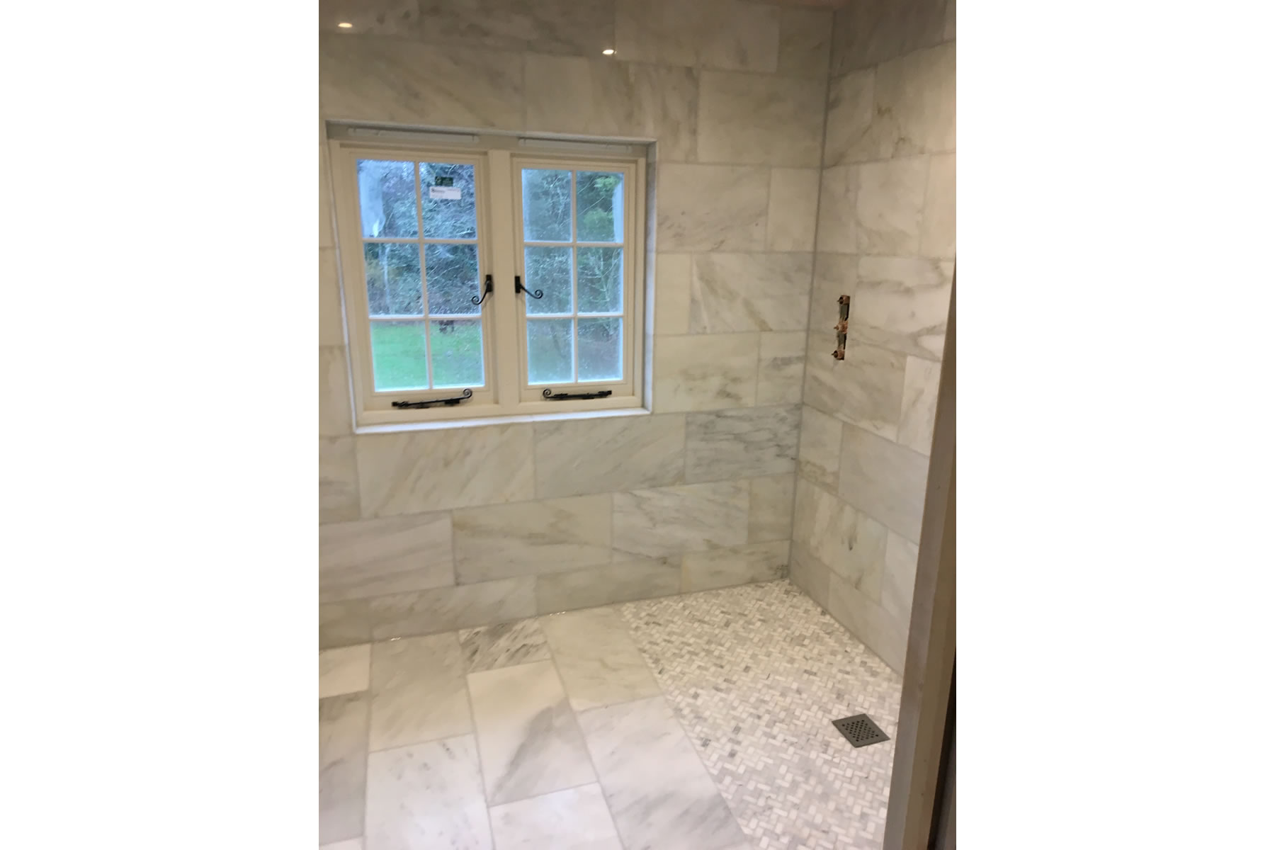 bathroom tiling