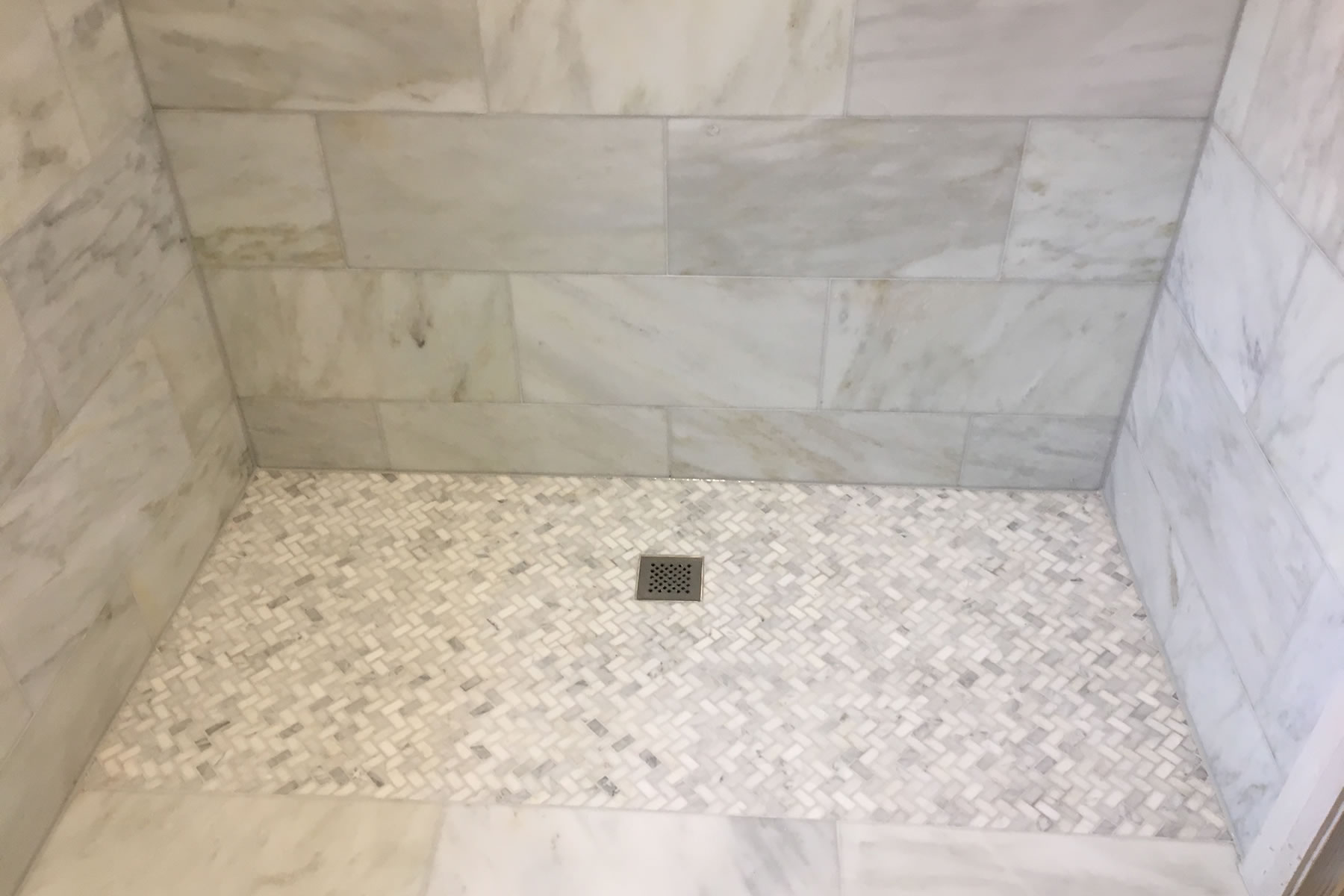 bathroom tiling