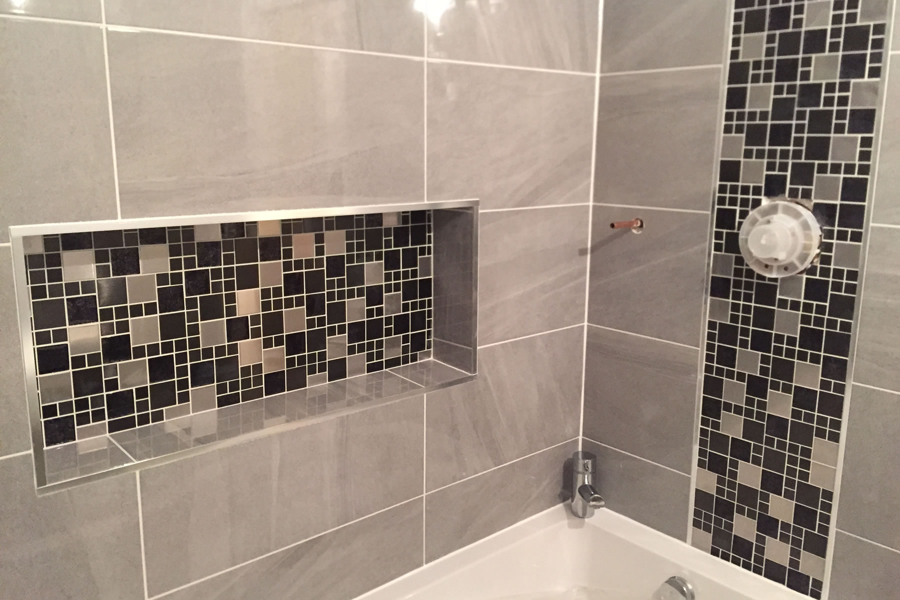 bathroom tiling