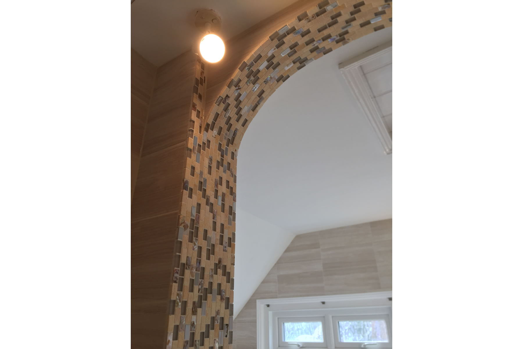 bathroom tiling