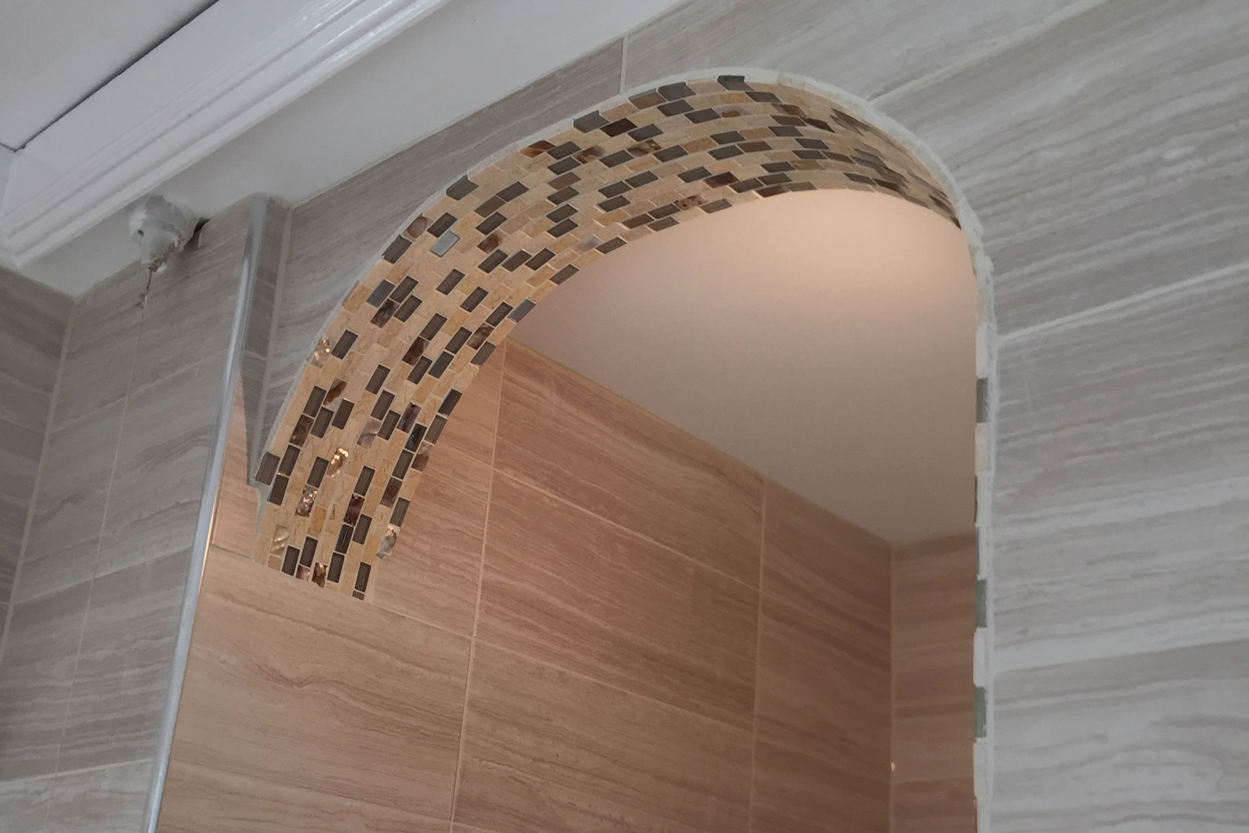 bathroom tiling