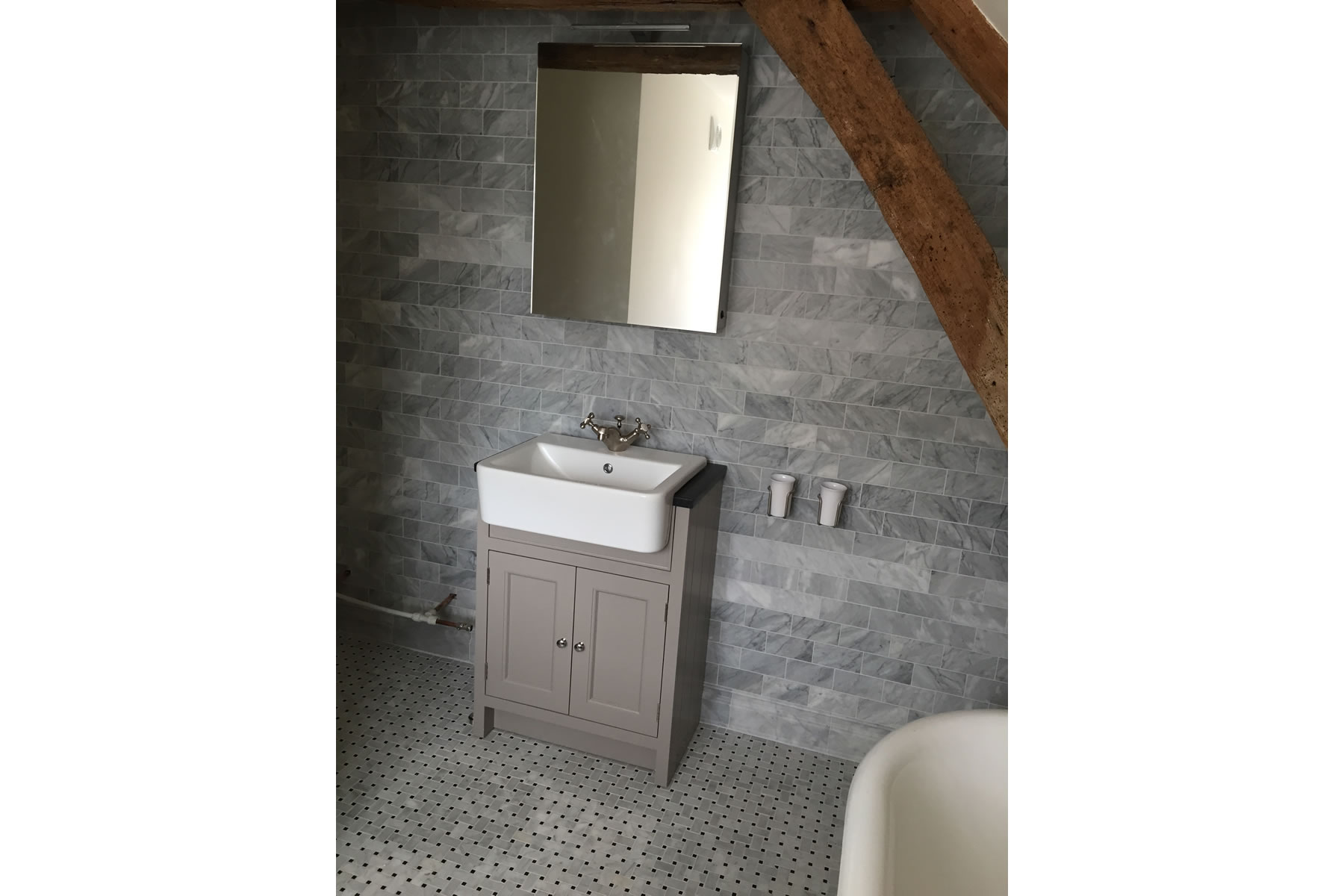 bathroom tiling