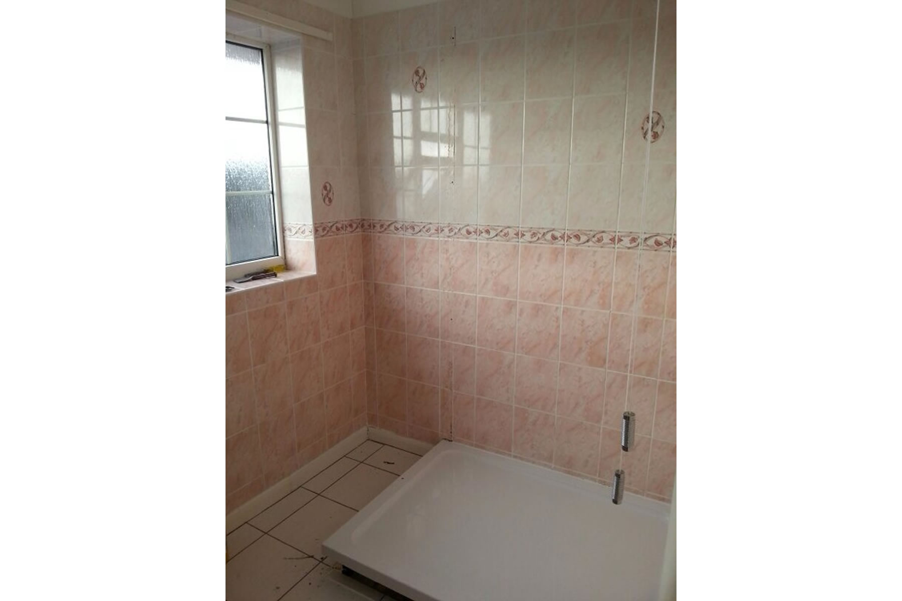 bathroom tiling