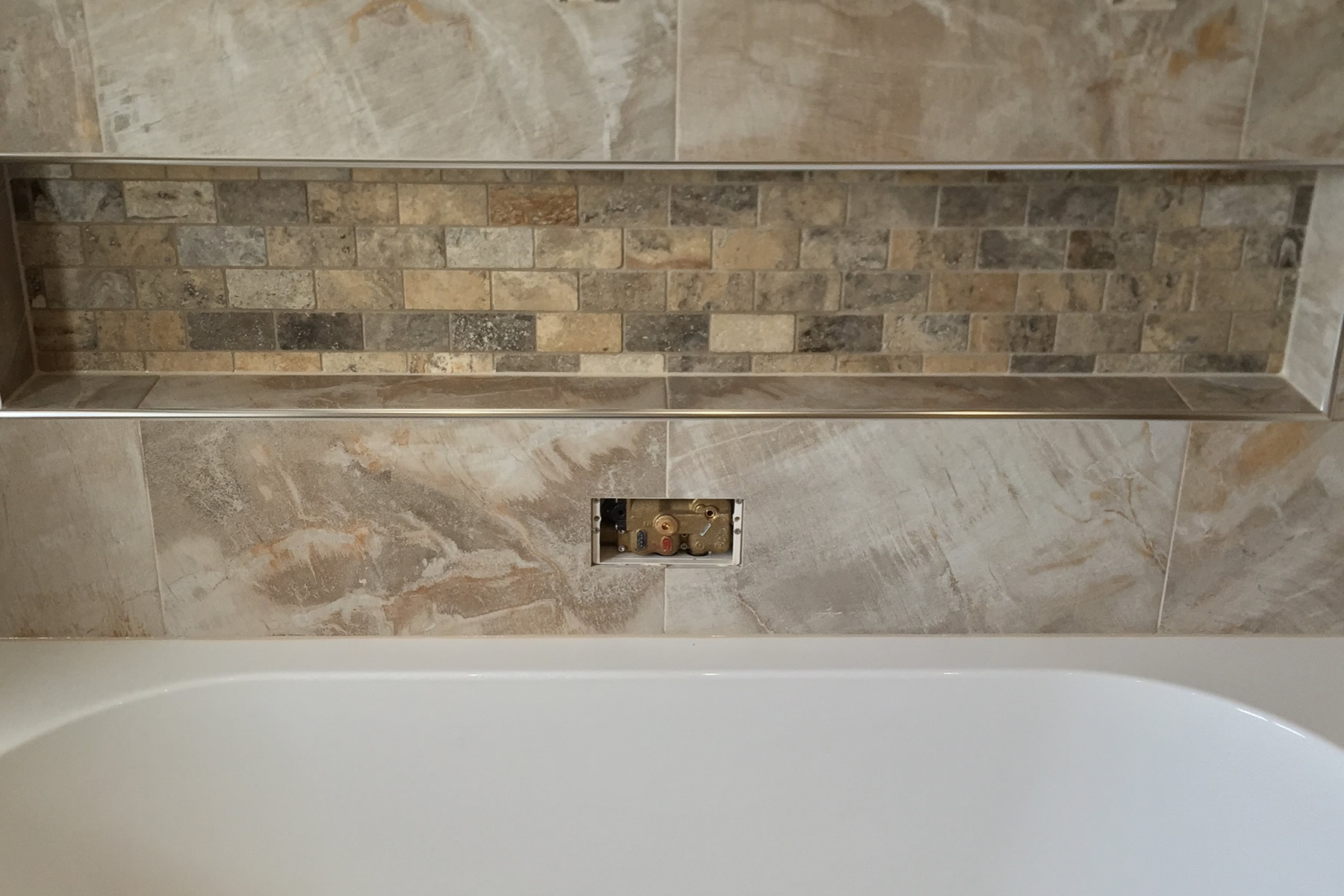 bathroom tiling