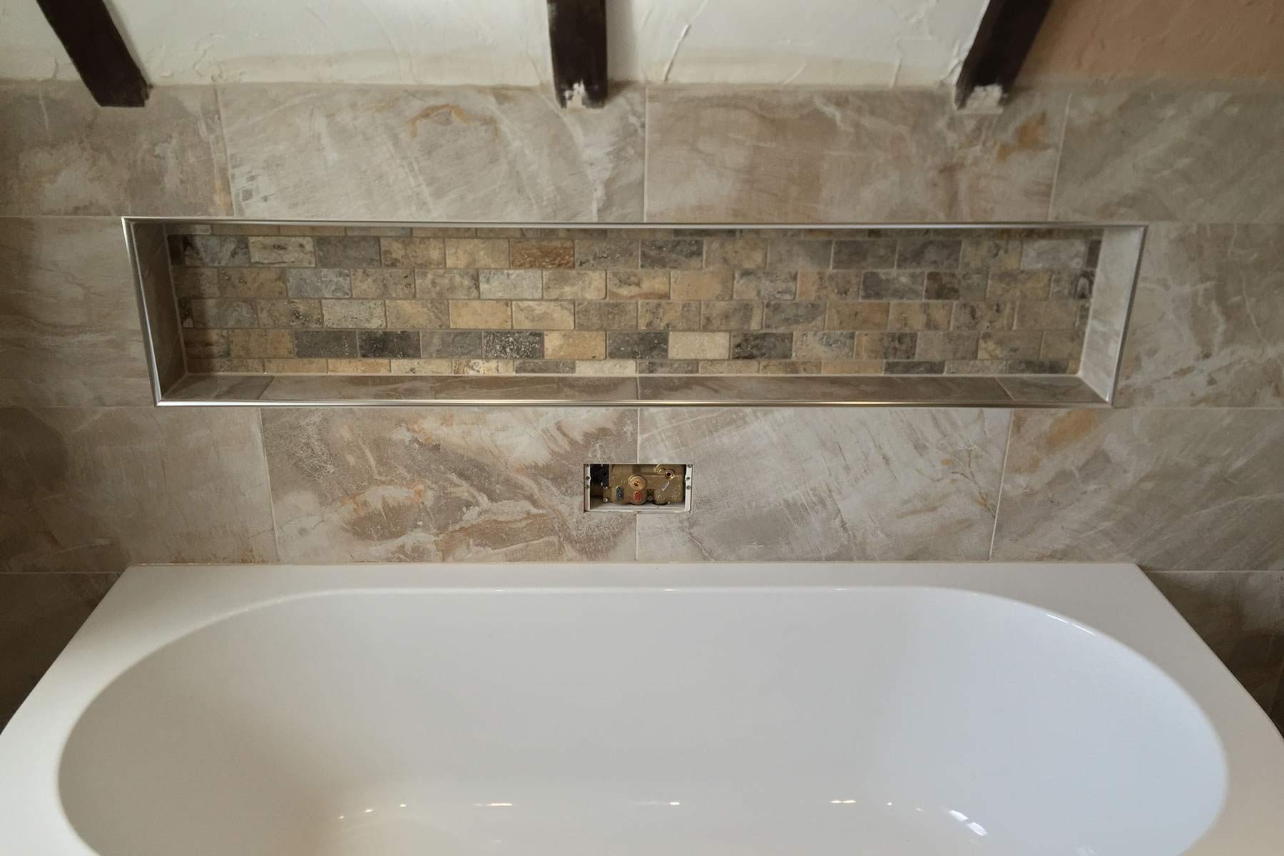 bathroom tiling