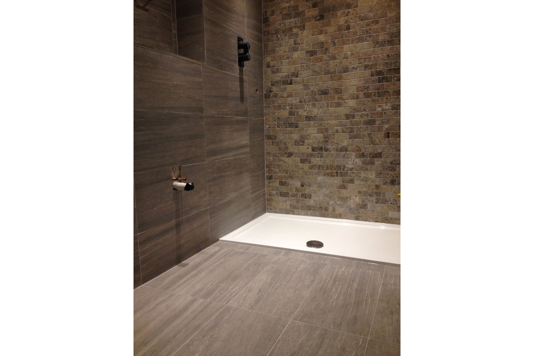 bathroom tiling