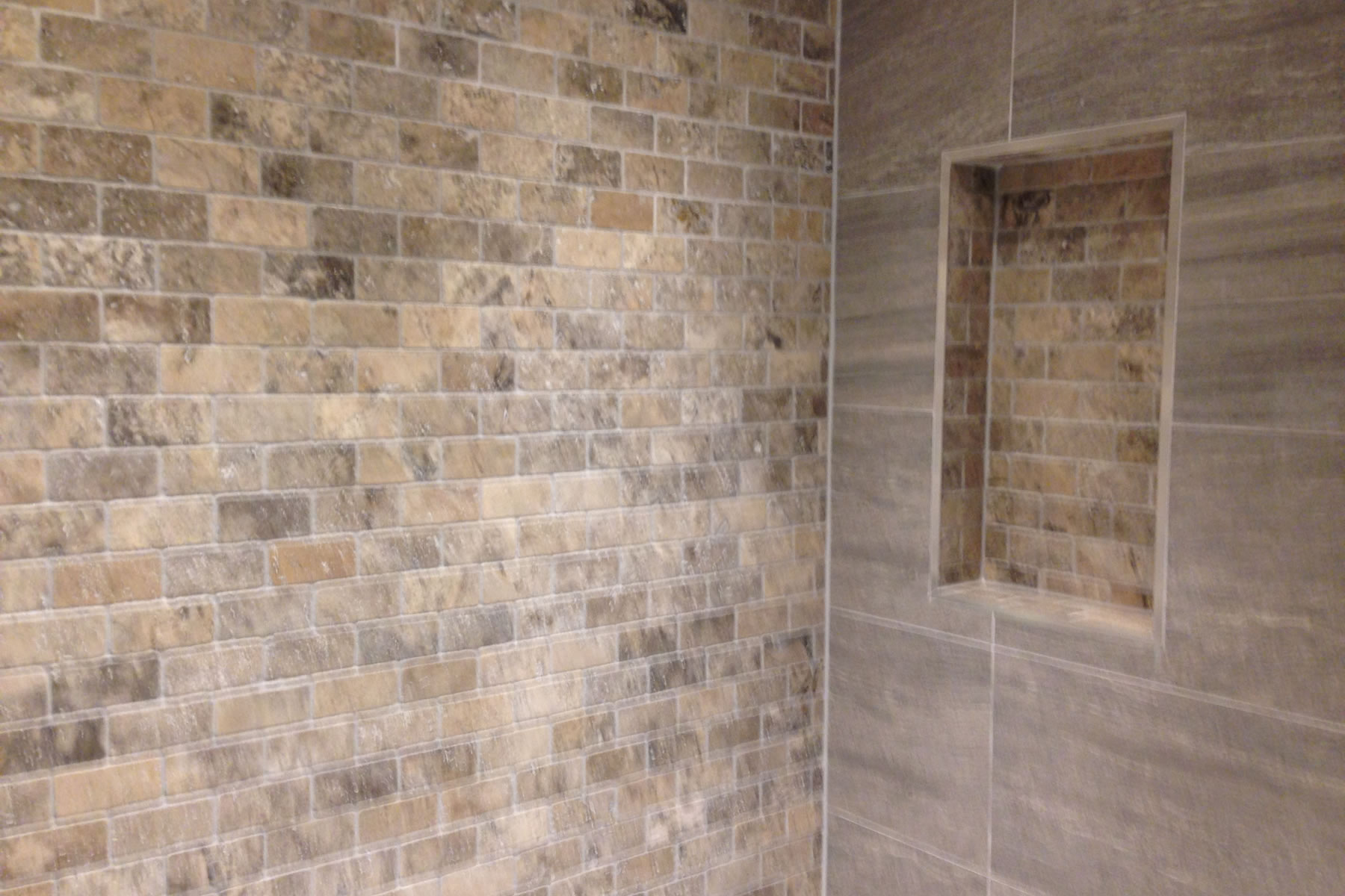 bathroom tiling