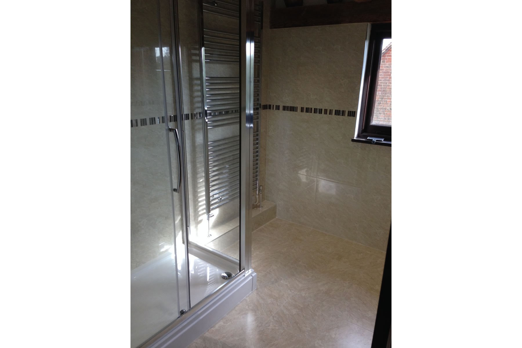 bathroom tiling