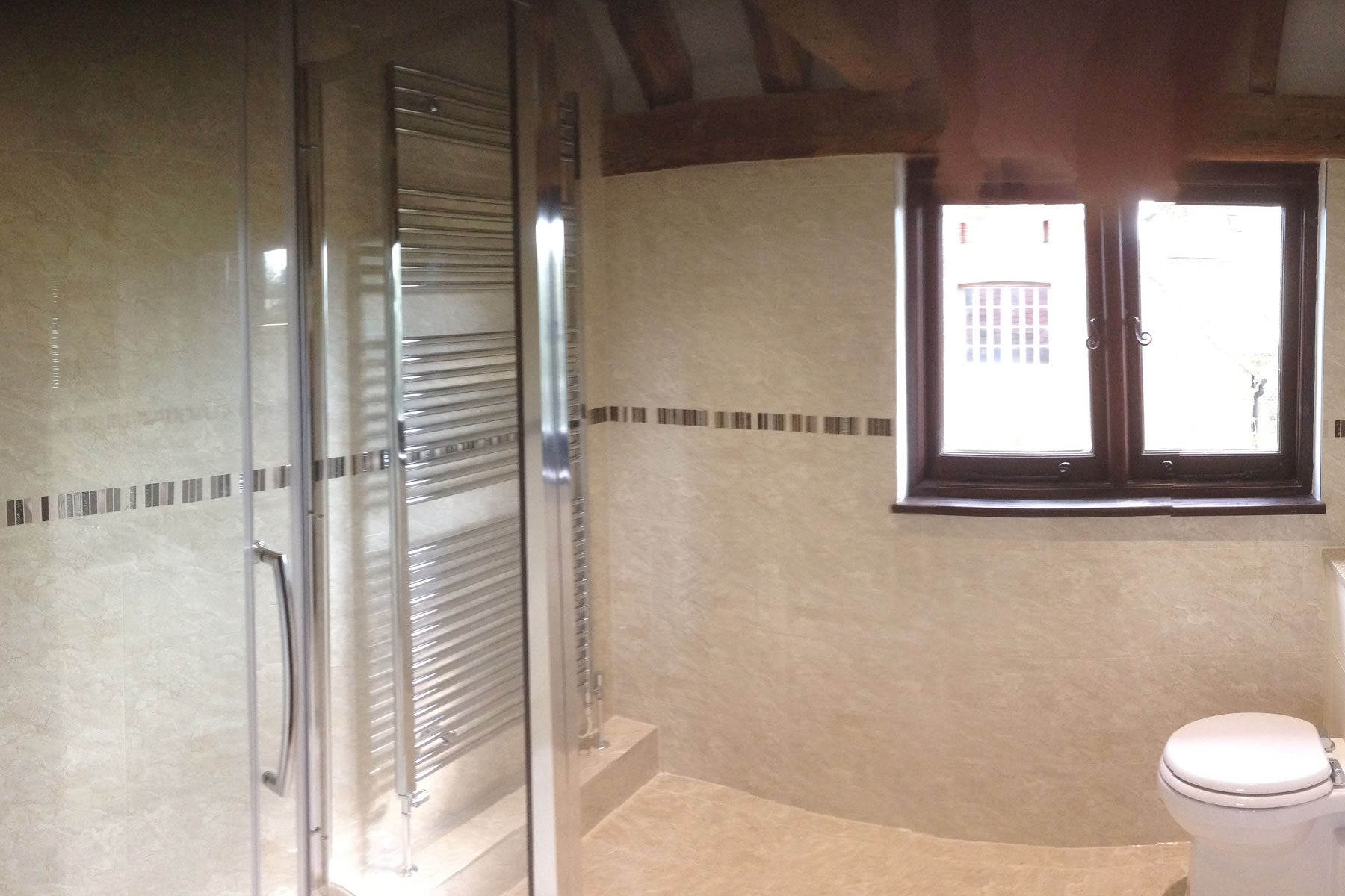 bathroom tiling