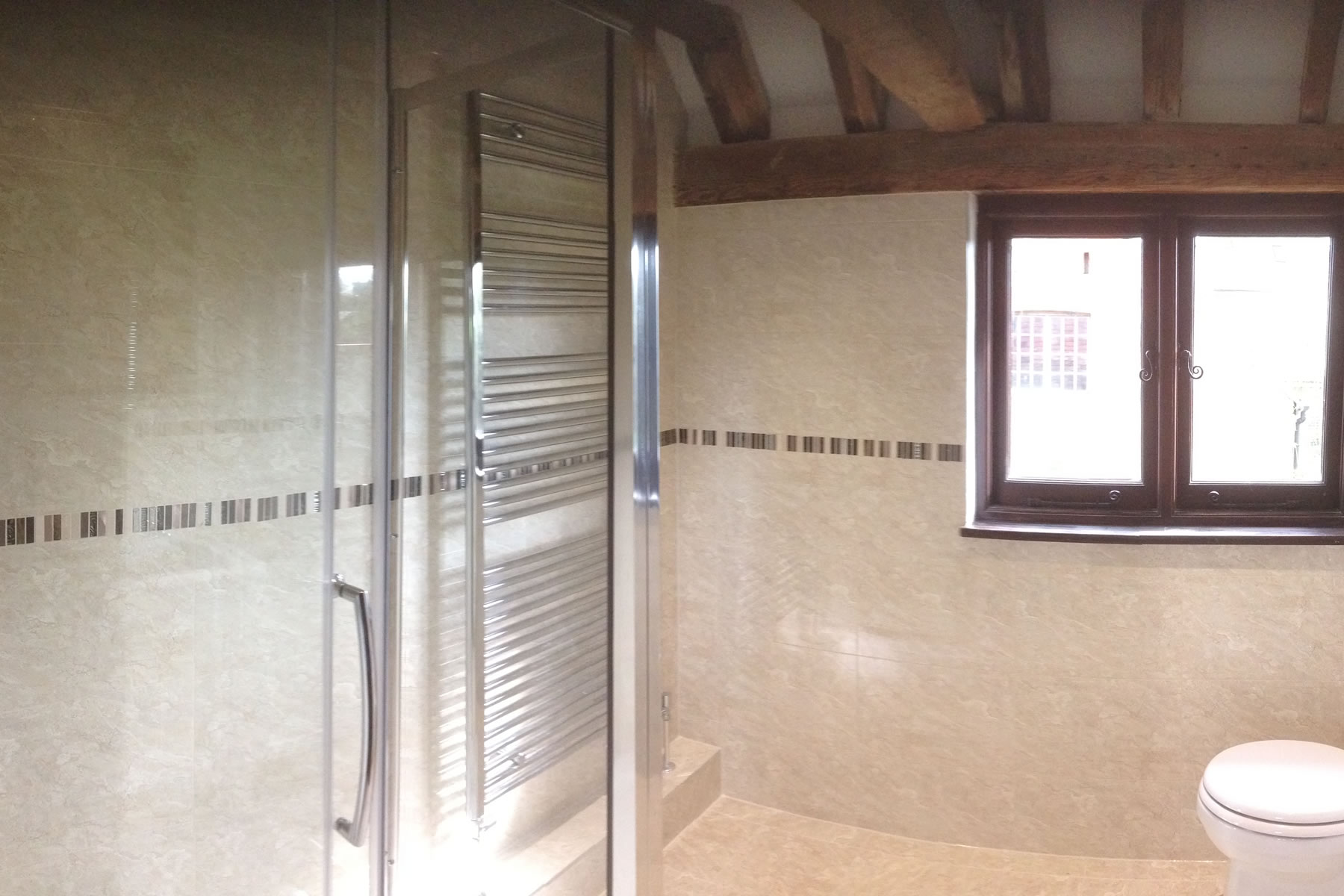 bathroom tiling