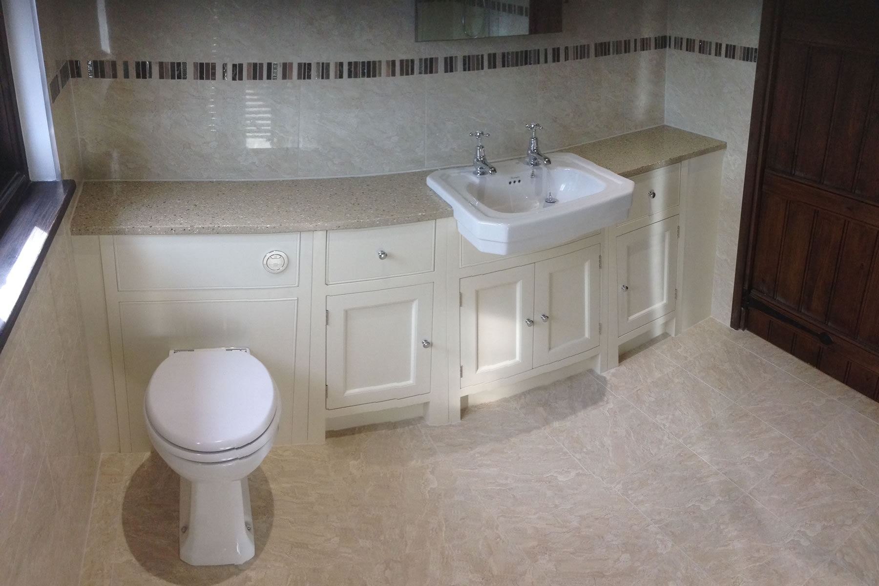 bathroom tiling