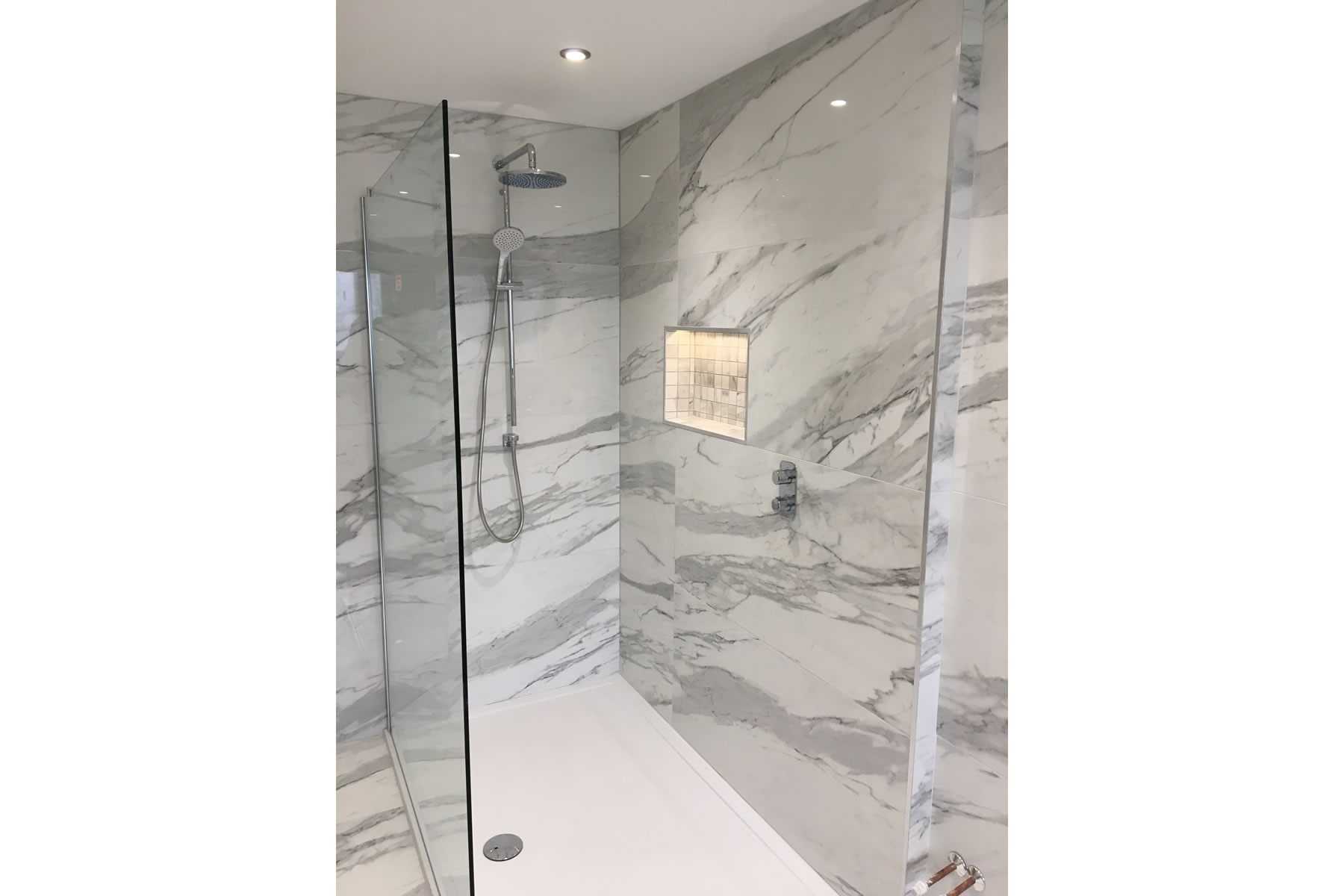 bathroom tiling