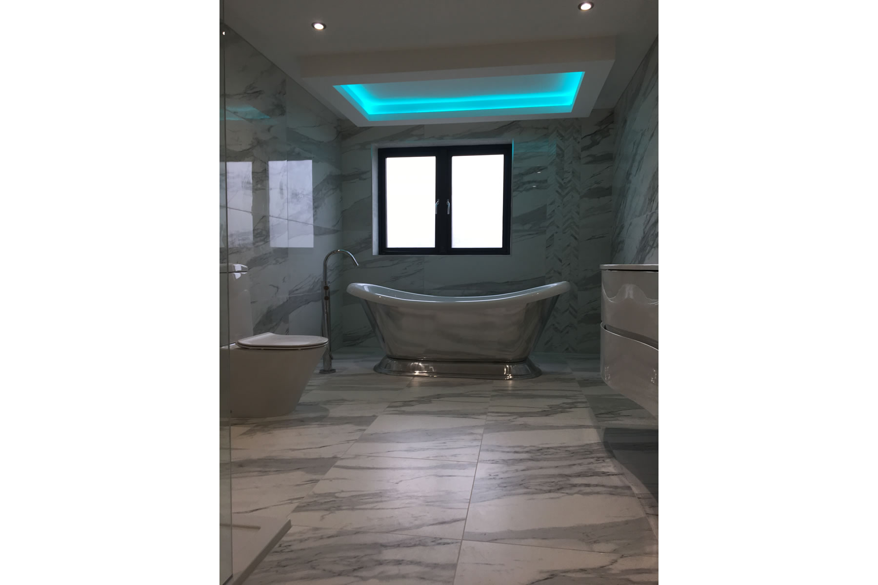bathroom tiling