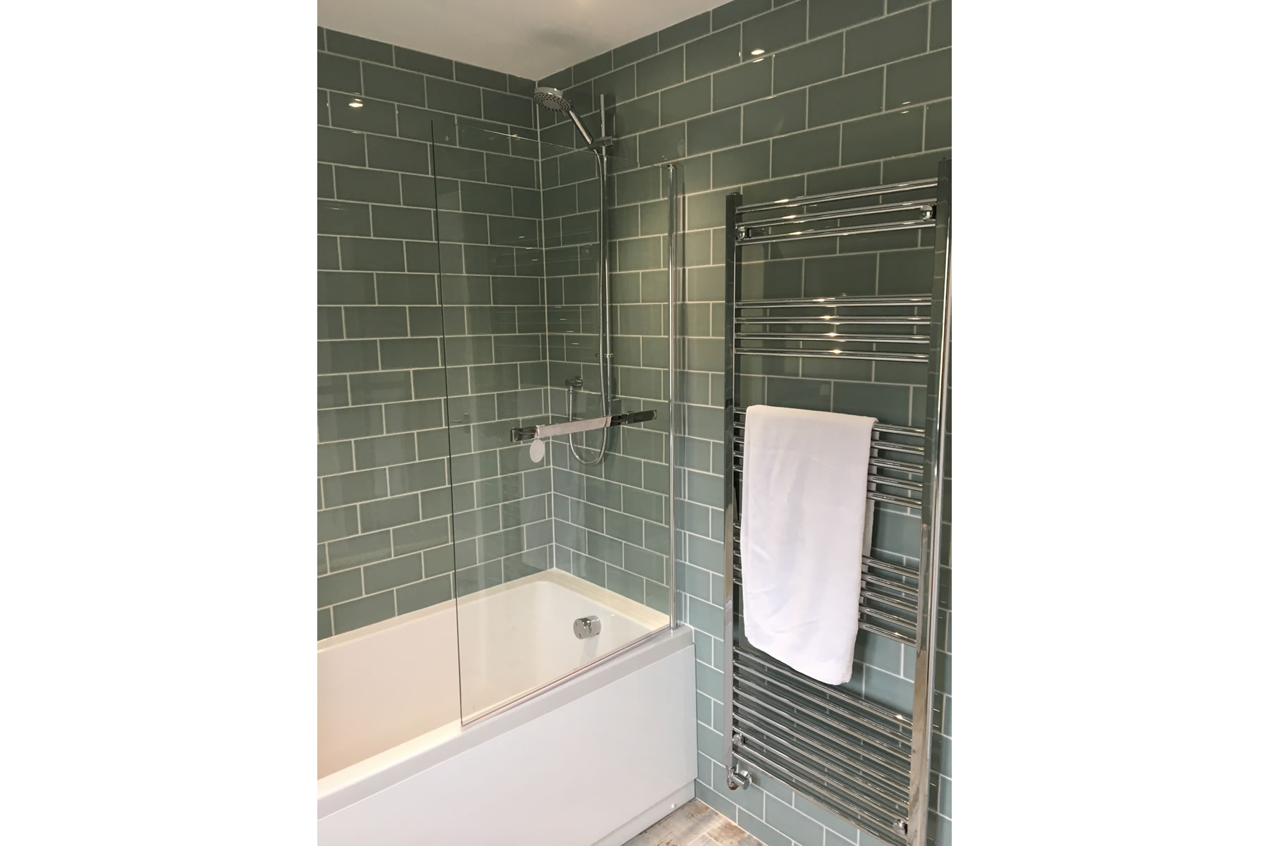 bathroom tiling