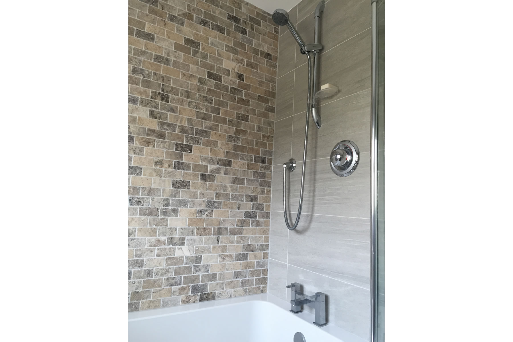 bathroom tiling