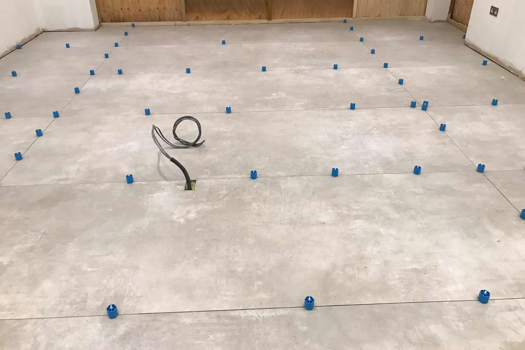 floor tiling