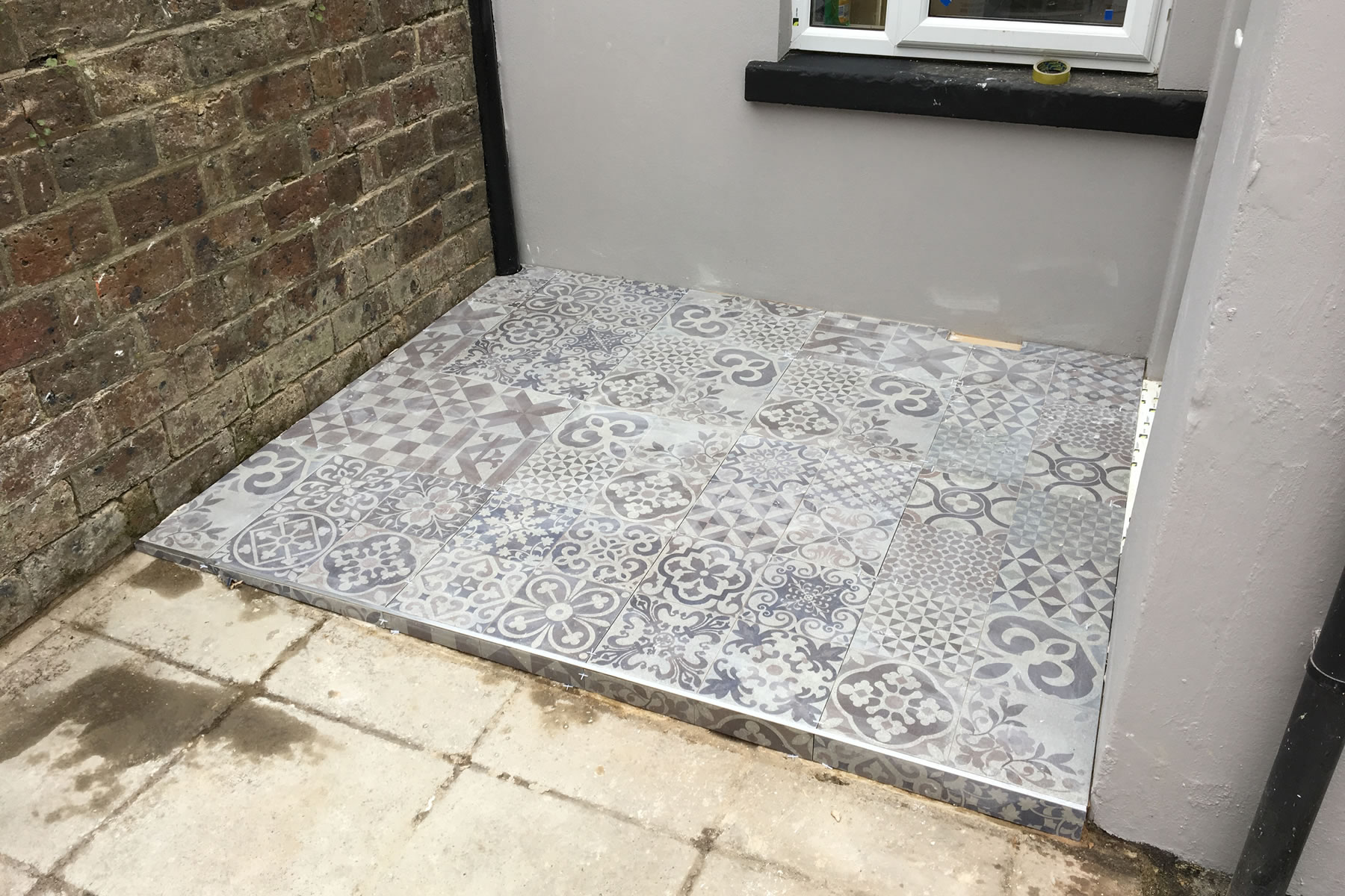 floor tiling