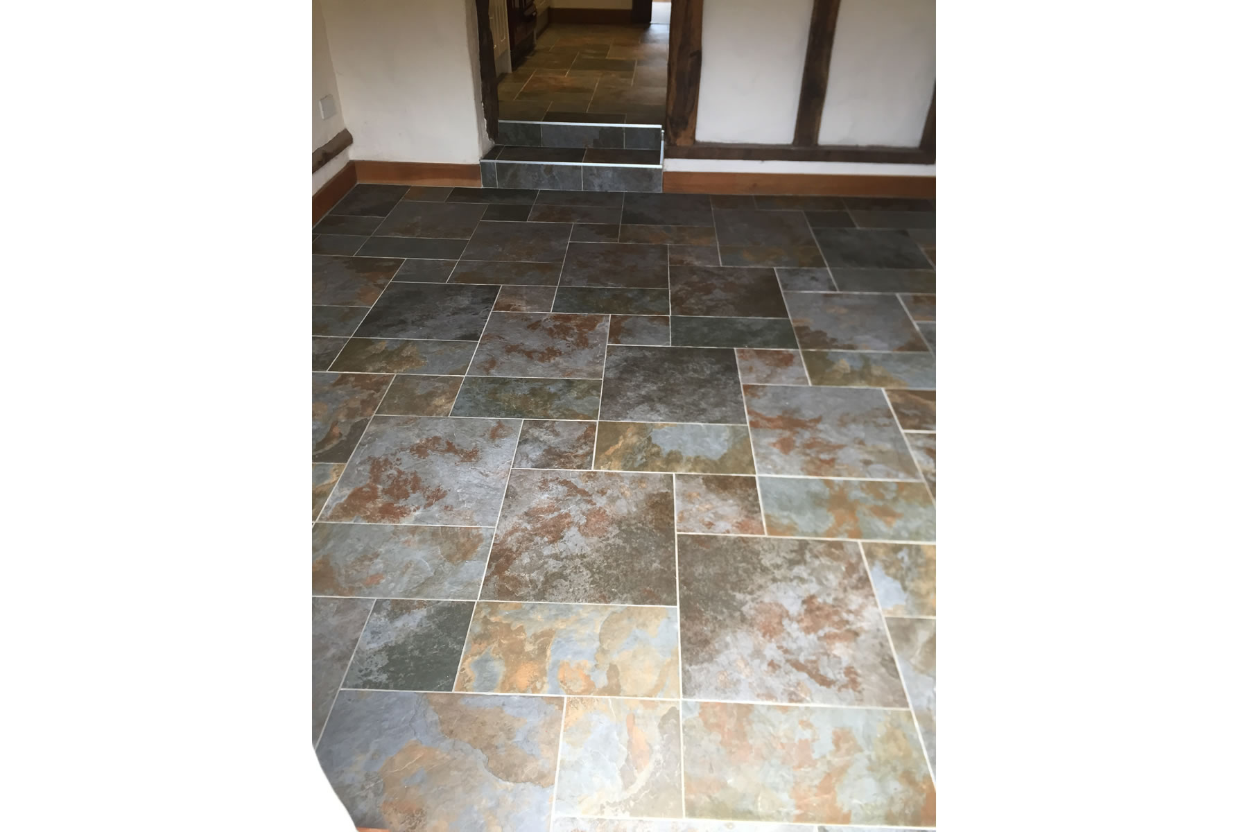 floor tiling