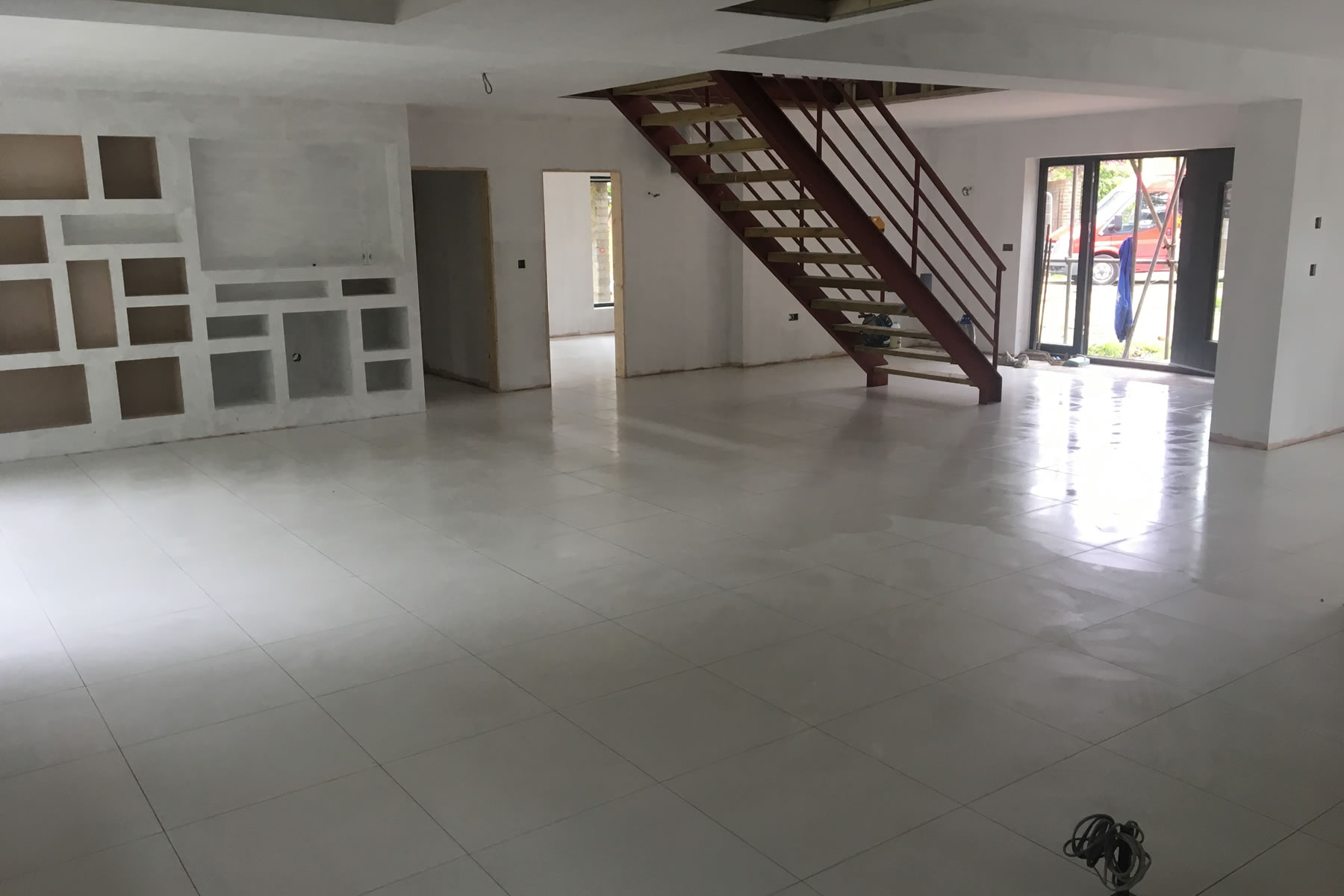 floor tiling