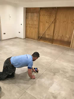 floor tiling