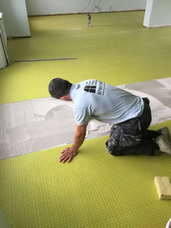 floor tiling