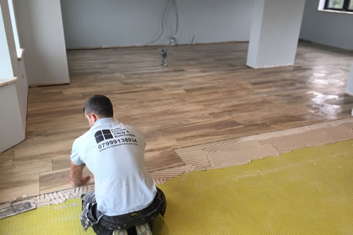 floor tiling